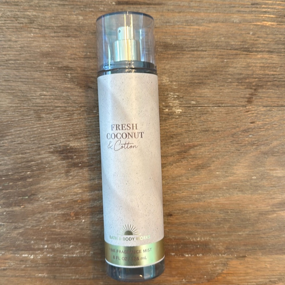 Bath & body Works, Fresh Coconut & Cotton fine fragrance mist